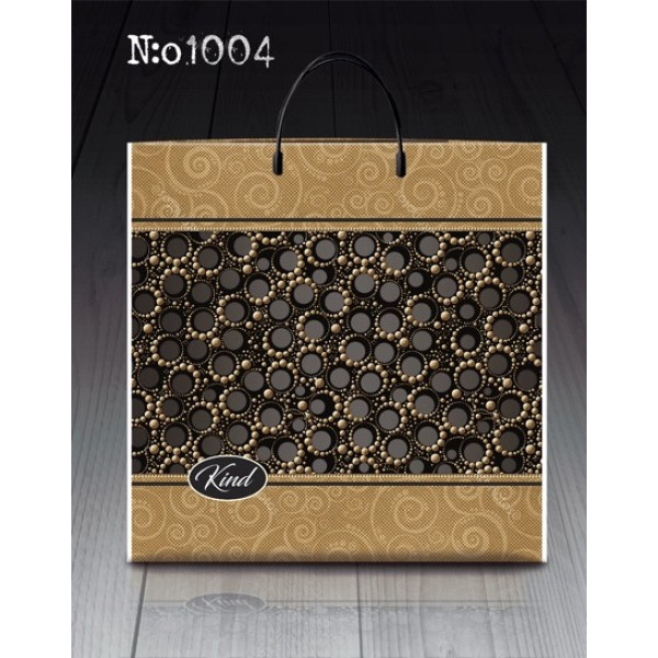 Пакет с пластиковой ручкой №1004 "А" 36х37 10 шт.